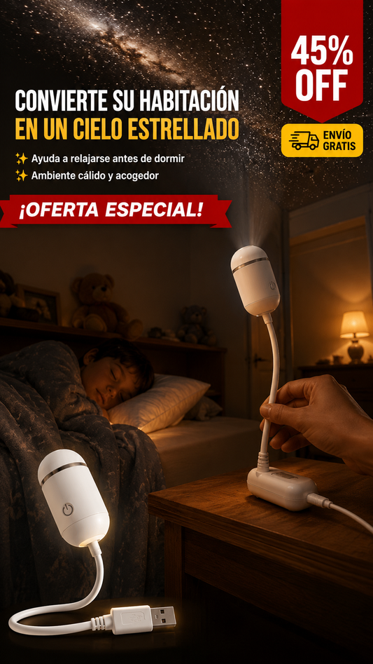 Proyector de Galaxia USB Flexible